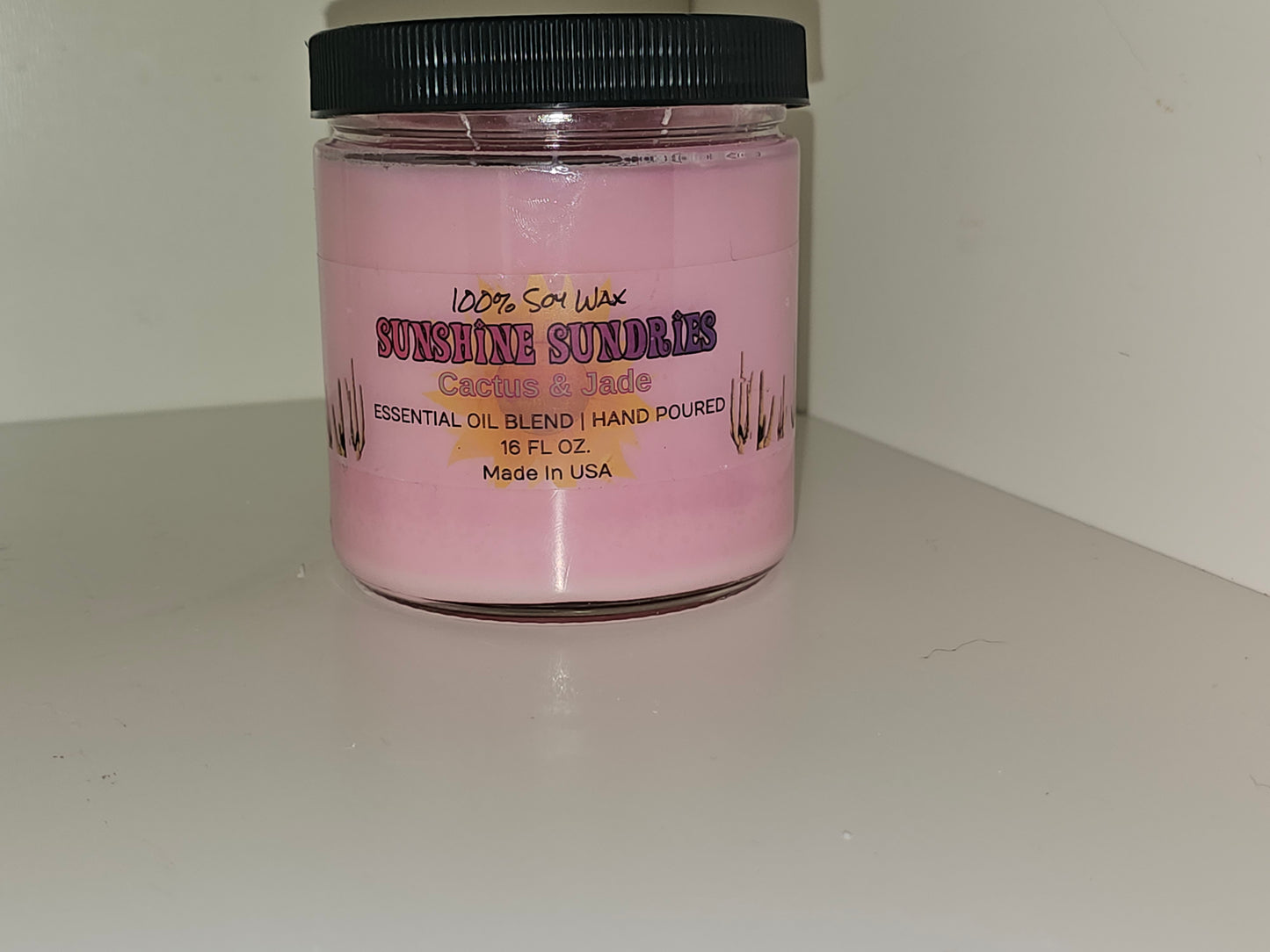 Coconut Wax Candles with Cotton Wicks 16oz