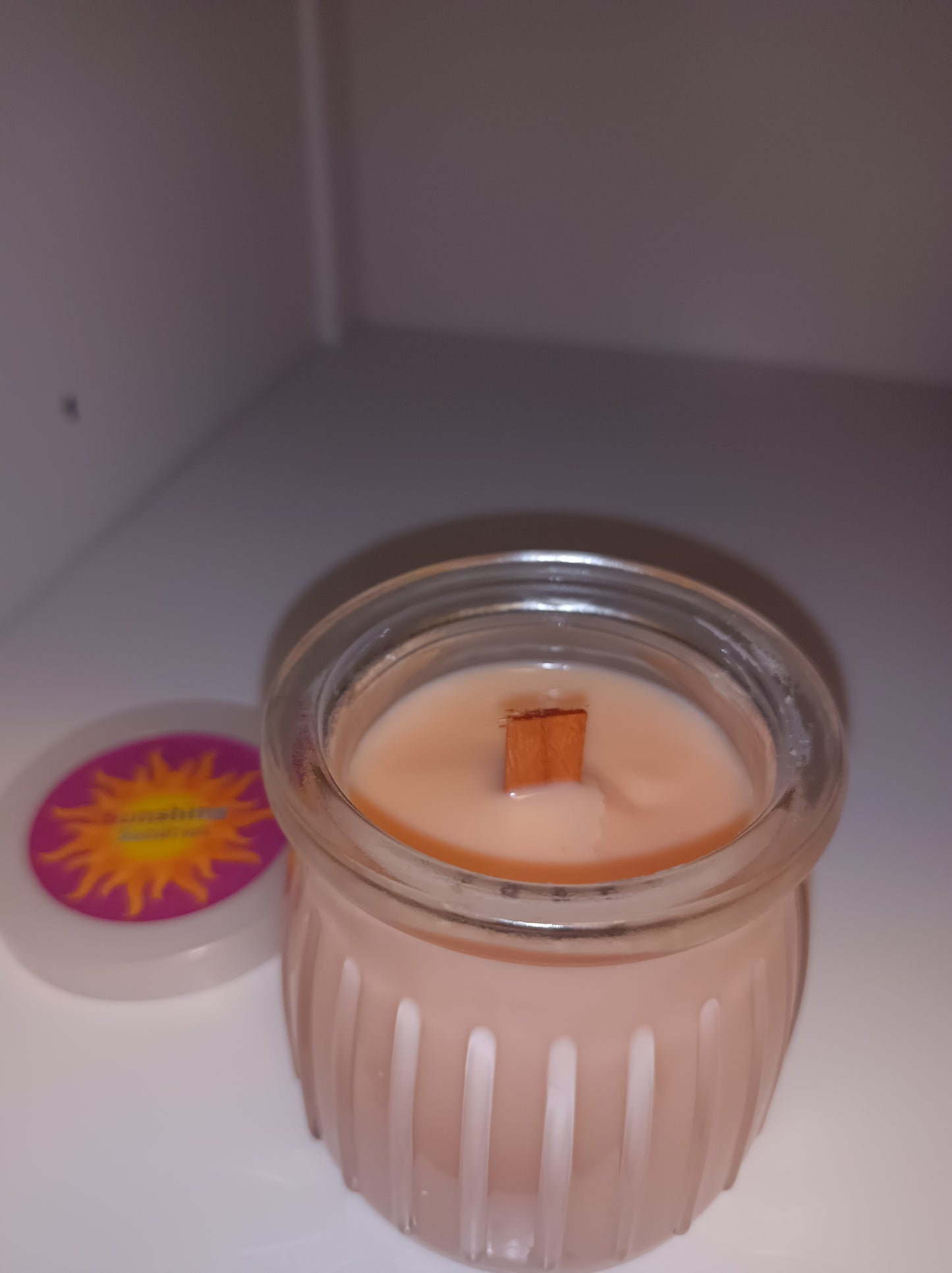 8oz Coconut Wax Candles with Wooden Wicks